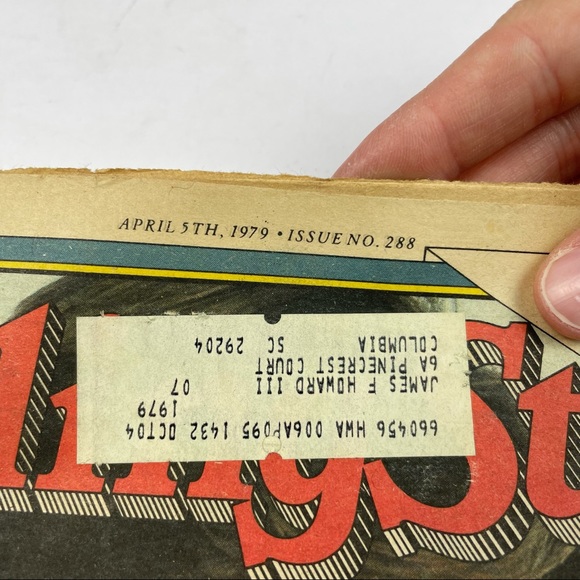 Vintage Rolling Stone Magazine Michael Douglas Hell's Angels April 5, 1979 - Picture 3 of 5